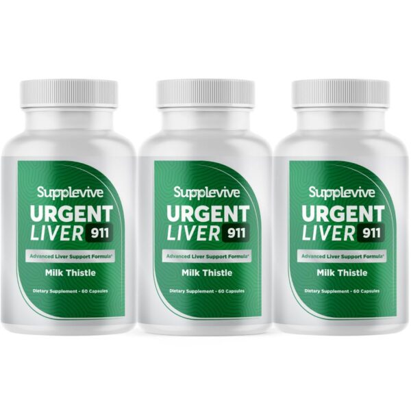 Supplevive Urgent Liver 911 suplemento hepático 60 cápsulas