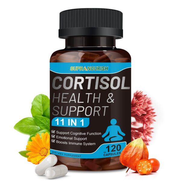 SUPRANOURISH suplemento control cortisol envase frontal