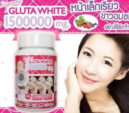 Etiqueta de SUPREME Gluta White cápsulas suaves