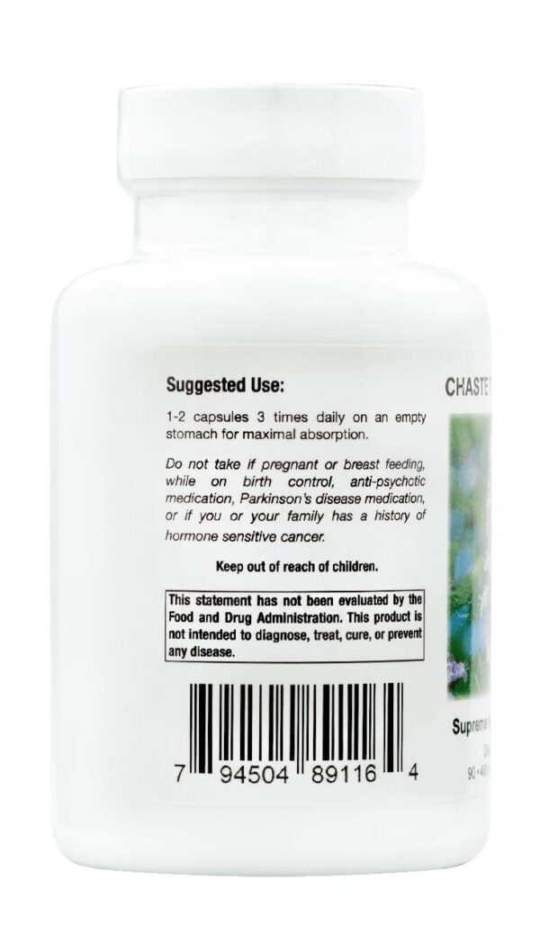 Version 1.0.0 Frasco con etiqueta y cápsulas