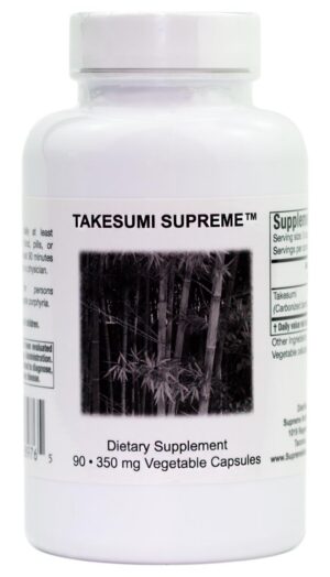 Supreme Nutrition Takesumi cápsulas de carbón activado de bambú puro