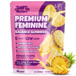 Gomitas probióticas para mujeres sabor piña