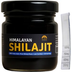 Version 1.0.0 Shilajit resin de Svach Botanicals frasco 40 g