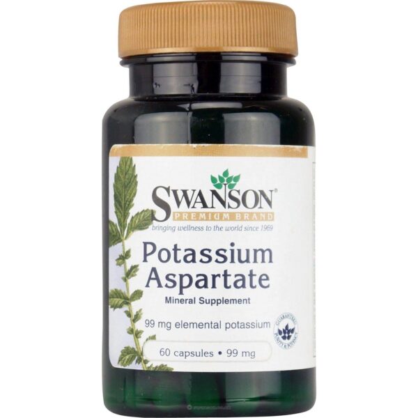 Envase de Swanson Aspartato de potasio 99 mg