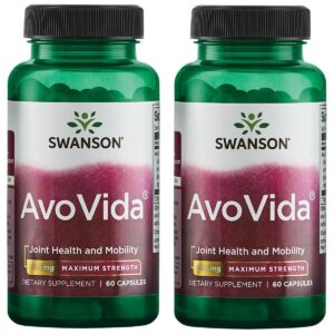 Version 1.0.0 Swanson AvoVida suplemento natural para salud articular 60 cápsulas