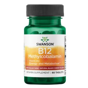 Version 1.0.0 Frente de Swanson B-12 methylcobalamin alta absorción