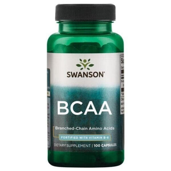 Version 1.0.0 Swanson BCAA etiqueta de ingredientes