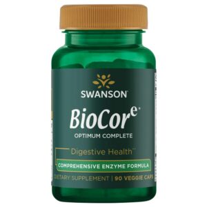 Frontal de la caja de Swanson Biocore Enzimas