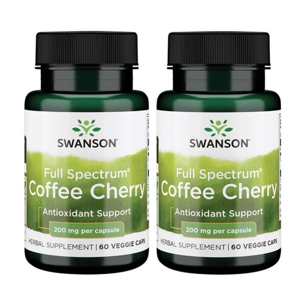 Frasco Swanson cereza de café espectro completo frontal