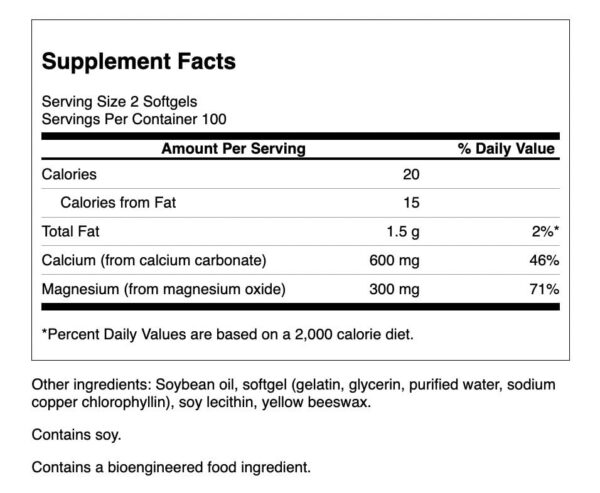 Version 1.0.0 Cápsulas blandas biodisponibles Swanson
