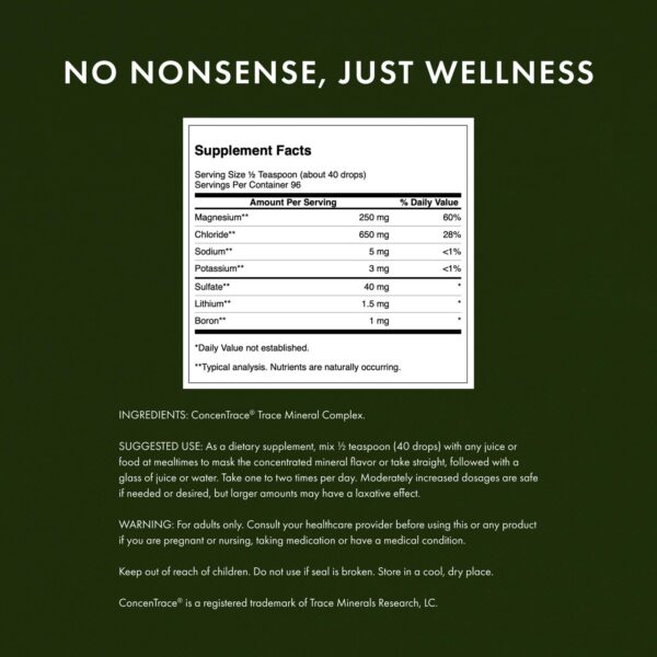 Frasco con etiqueta y gotero Concentrace