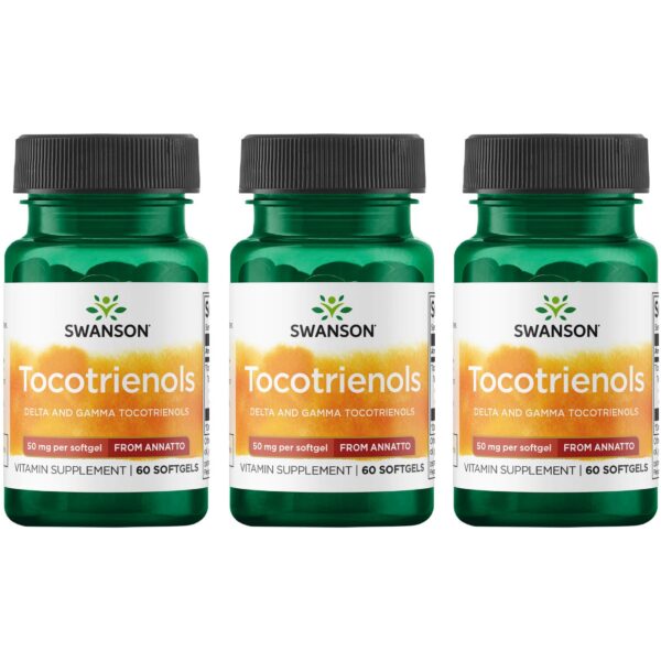 Swanson Deltagold Tocotrienoles cápsulas blandas vitamina E