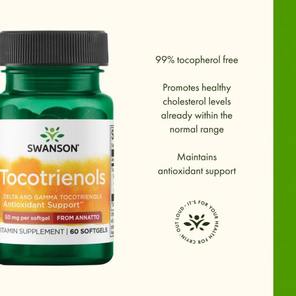 Swanson Deltagold Tocotrienols cápsulas blandas