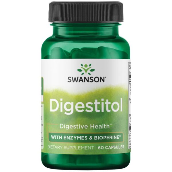 Version 1.0.0 Swanson Digestitol suplemento digestivo caja con 60 cápsulas