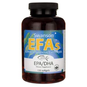 Version 1.0.0 Etiqueta frontal de Swanson EPA-DHA limón