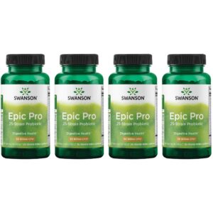 Swanson Epic-Pro probiótico 25 cepas 30 billones CFU 30 cápsulas