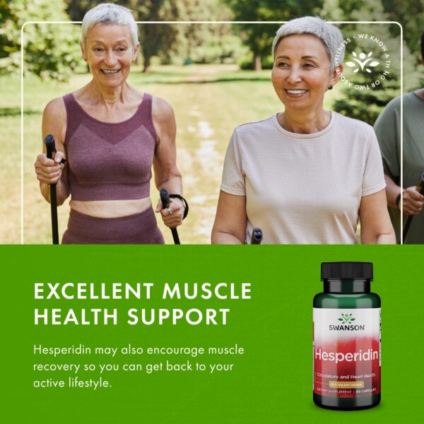 Etiqueta del frasco Swanson hesperidina