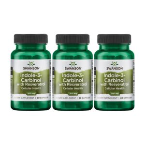 Frente Swanson Indol-3-Carbinol con Resveratrol