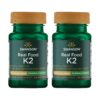 Swanson K2 softgels frente a etiqueta
