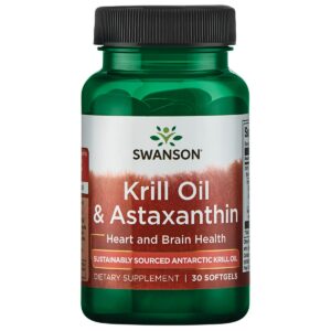 Swanson aceite de krill con astaxantina – frasco