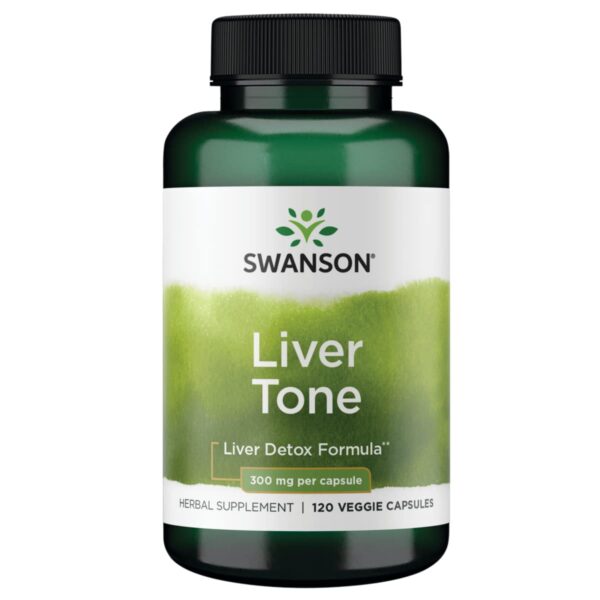 Swanson Liver Tone cápsulas para detox hepático y antioxidantes