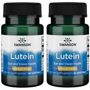 Frente del empaque Swanson Luteina 10 mg