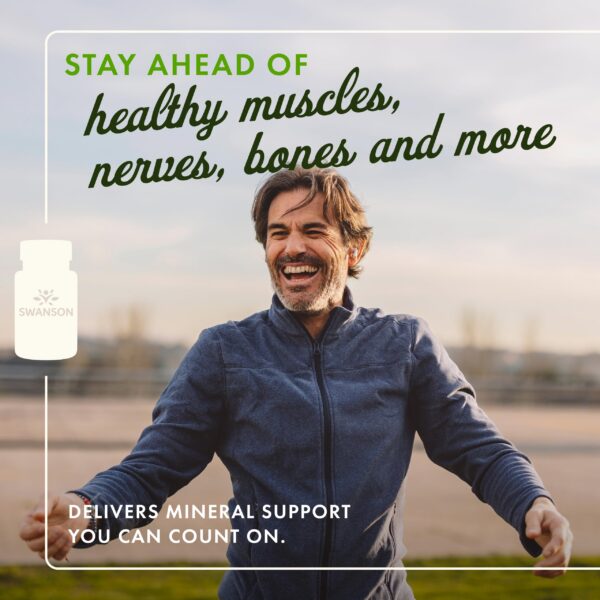 Etiqueta Swanson Magnesium Quelado