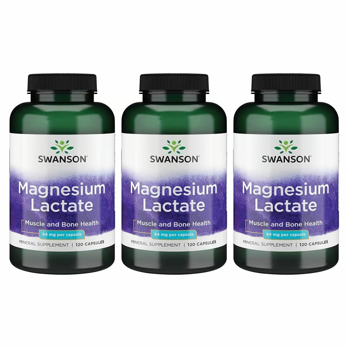 Magnesium Lactate, 84 mg