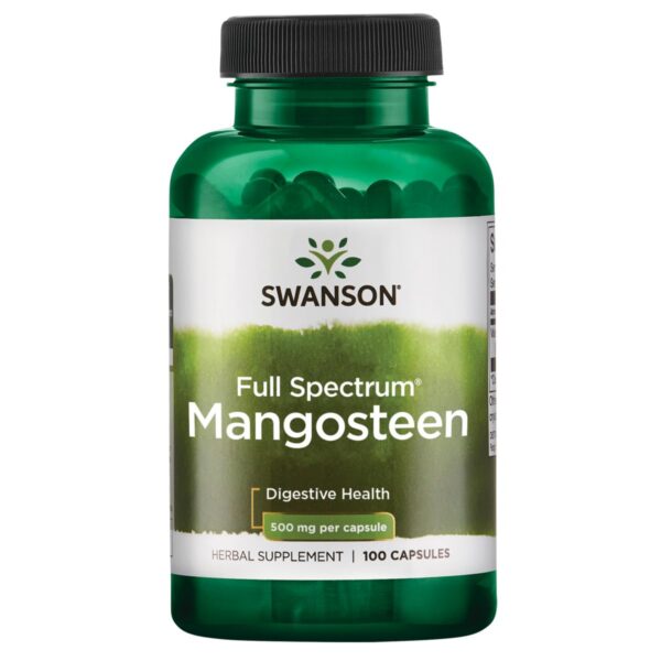 Version 1.0.0 Swanson Mangostán 500 mg 100 cápsulas antioxidante natural