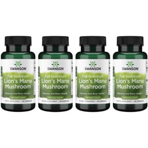 Version 1.0.0 Swanson Melena de León suplemento herbal 60 cápsulas 500mg