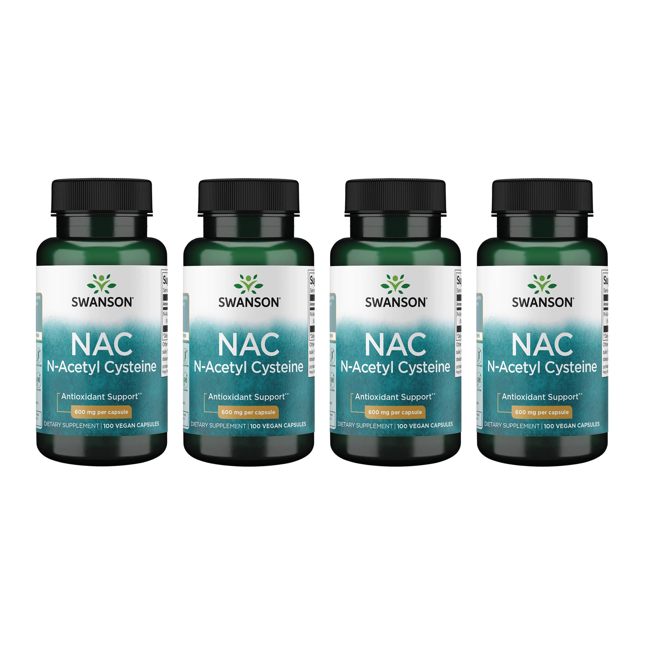 Swanson NAC N-Acetyl Cysteine, 600 mg