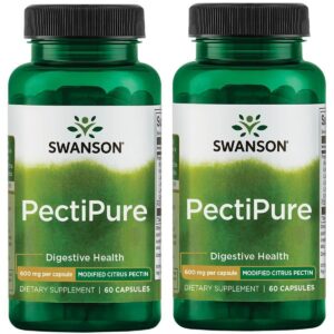 Swanson PectiPure pectina de cítricos suplemento natural cápsulas