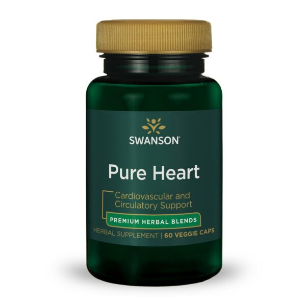 Frente de envase Swanson Pure Heart Resveratrol