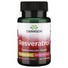 Version 1.0.0 Swanson Resveratrol cápsulas caja