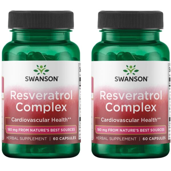 Swanson Resveratrol Complex cápsula