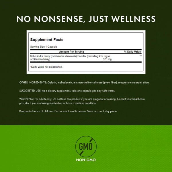 Etiqueta detalle Swanson Schizandra bayas