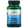 Swanson Suplemento Luteína para salud ocular con cápsulas blandas