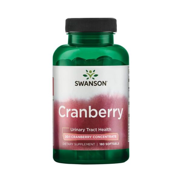 Swanson suplemento arándano cápsulas blandas apoyo tracto urinario
