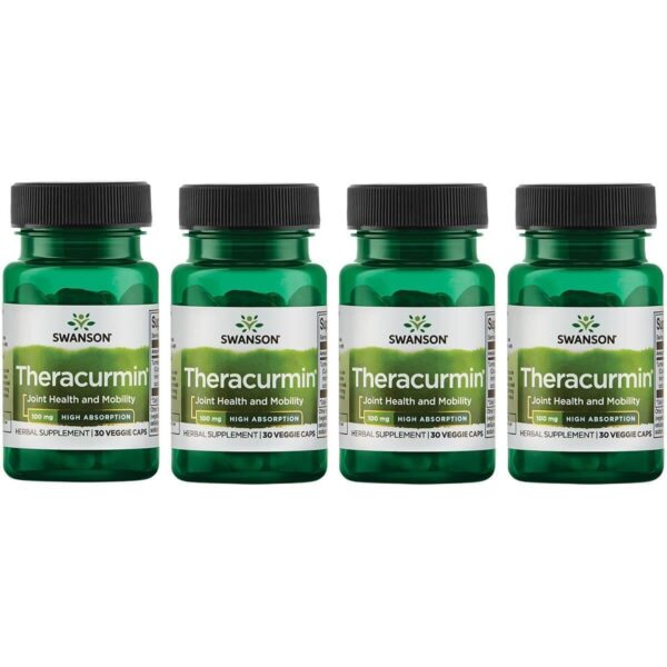 Swanson Theracurmin suplemento herbal para salud articular 30 cápsulas
