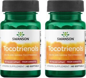 Version 1.0.0 Swanson tocotrienoles delta y gamma cápsulas blandas paquete 2