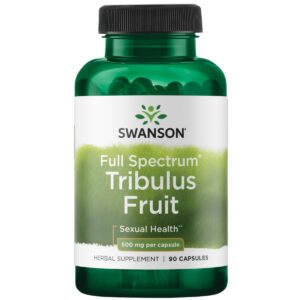 Version 1.0.0 Swanson tribulus fruit suplemento 90 cápsulas para libido