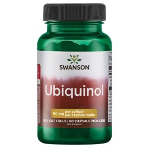 Swanson ubiquinol 50 mg frasco frontal
