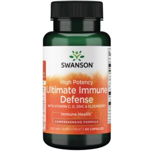 Swanson Ultimate Immune Defense 60 cápsulas suplemento inmunidad