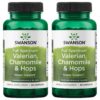 Swanson suplemento herbal valeriana manzanilla y lúpulo 2 pack