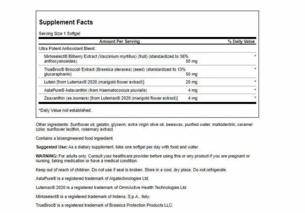 Swanson Vision Defense etiqueta posterior