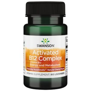 Version 1.0.0 Swanson vitamin B-12 activada sublingual 60 tabletas paquete