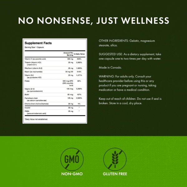 Version 1.0.0 Frente de envase Swanson Vitamin B-Complex