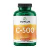 Swanson Vitamina C 500 mg frasco frontal