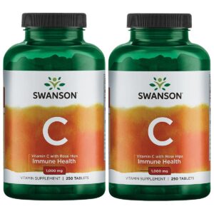 Version 1.0.0 Swanson vitamina C con escaramujo paquete 2x 250 tabletas