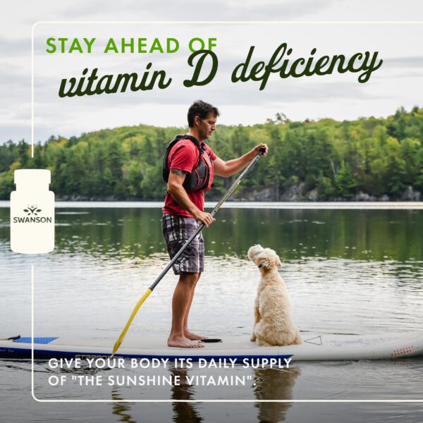 Version 1.0.0 Etiqueta frontal del Swanson Vitamina D Complex